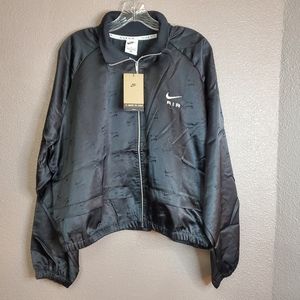 Nike Air Womens Full Zip Satin Jacket